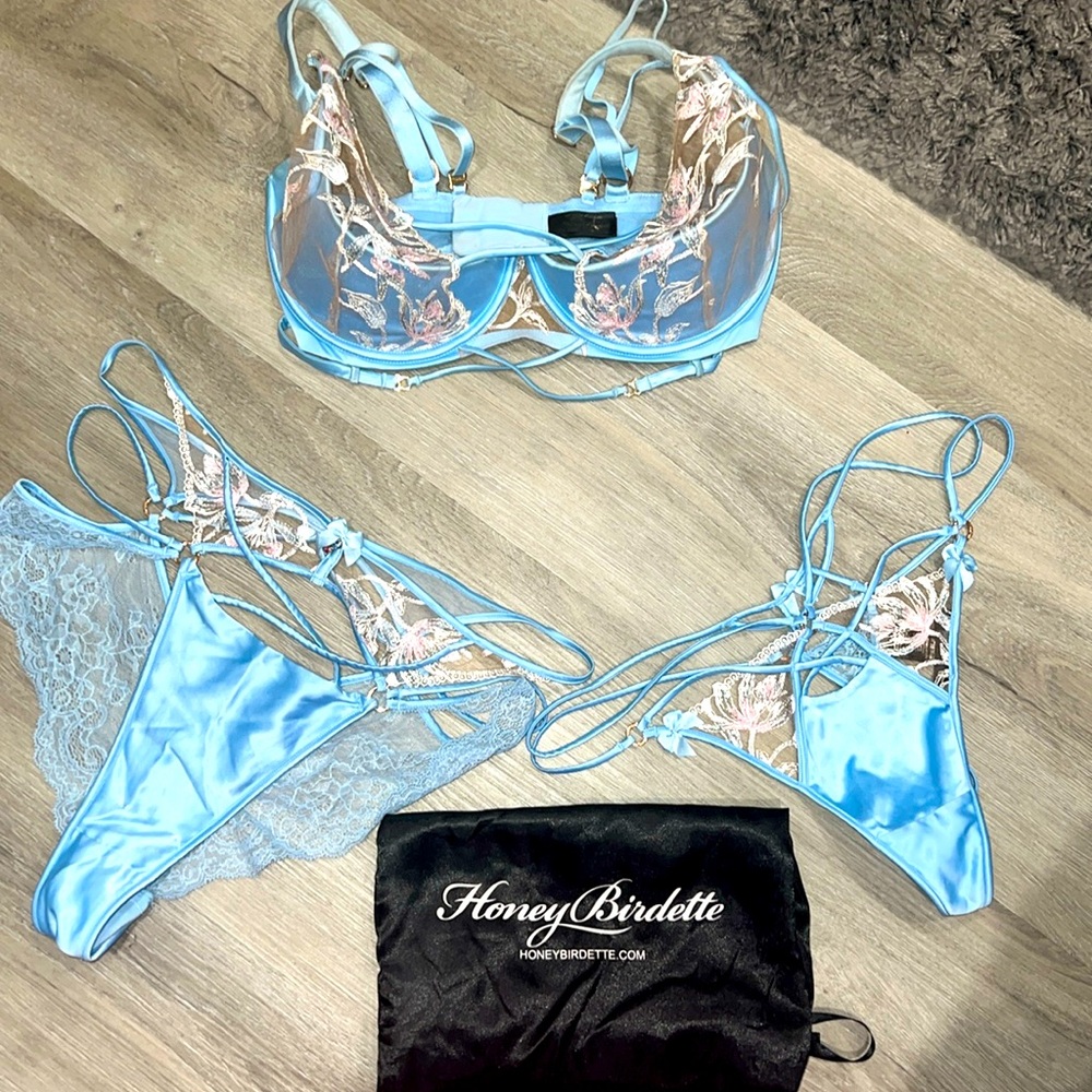 Honey Birdette Discontinued “ Evangeline” Set